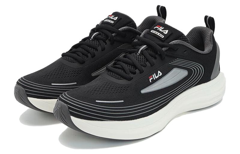 FILA NUVOLE EVO Black White - вид спереди