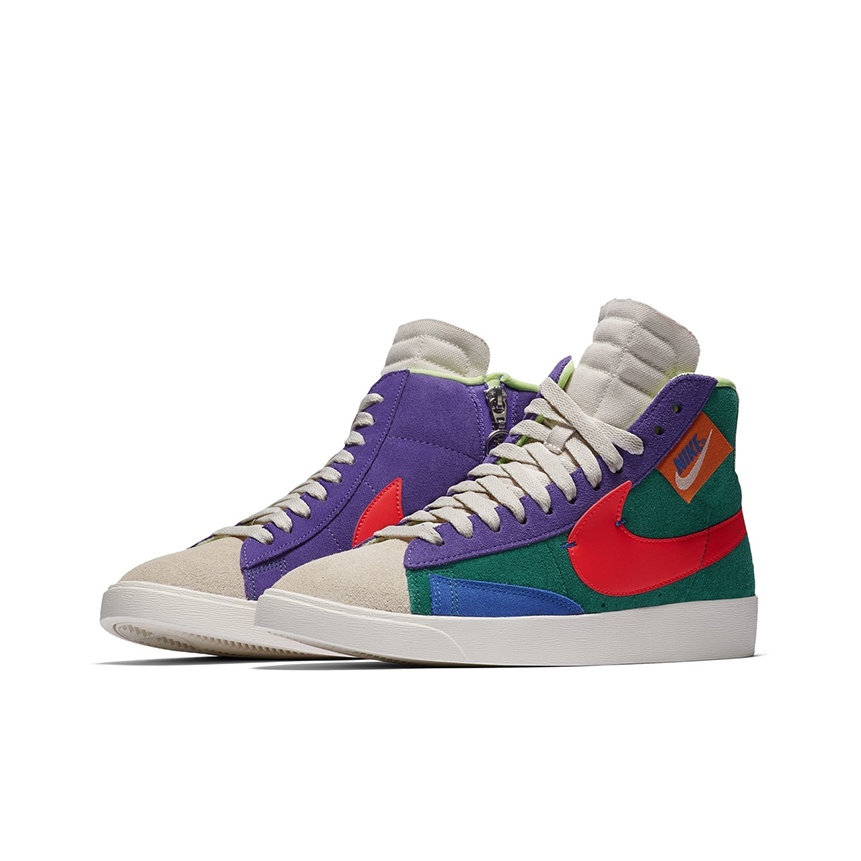 Nike Blazer Mid Rebel Multi-Color - вид с внутренней стороны