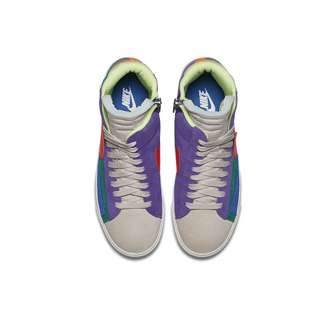 Nike Blazer Mid Rebel Multi-Color - вид спереди