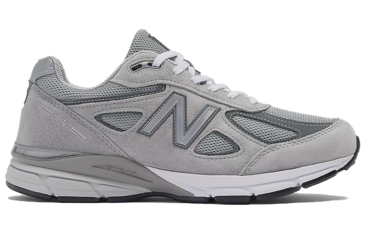 New Balance 990v4 MiUSA Grey Silver (полнота: D) - вид с внутренней стороны