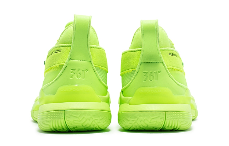 361° Burning Battle 3.0 Fluorescent Gloss Green/361° White - вид сзади