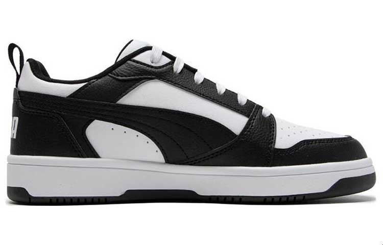 Puma Rebound V6 White/Black - вид с внутренней стороны
