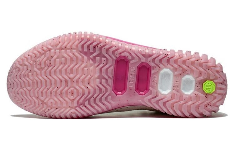 Li-Ning Badfive 3 Cream White - вид сзади