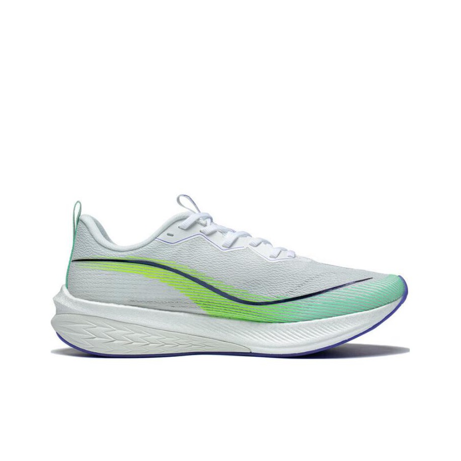 Li-Ning Dark Horse 6 Pro 'White Neon Green' - вид с внутренней стороны
