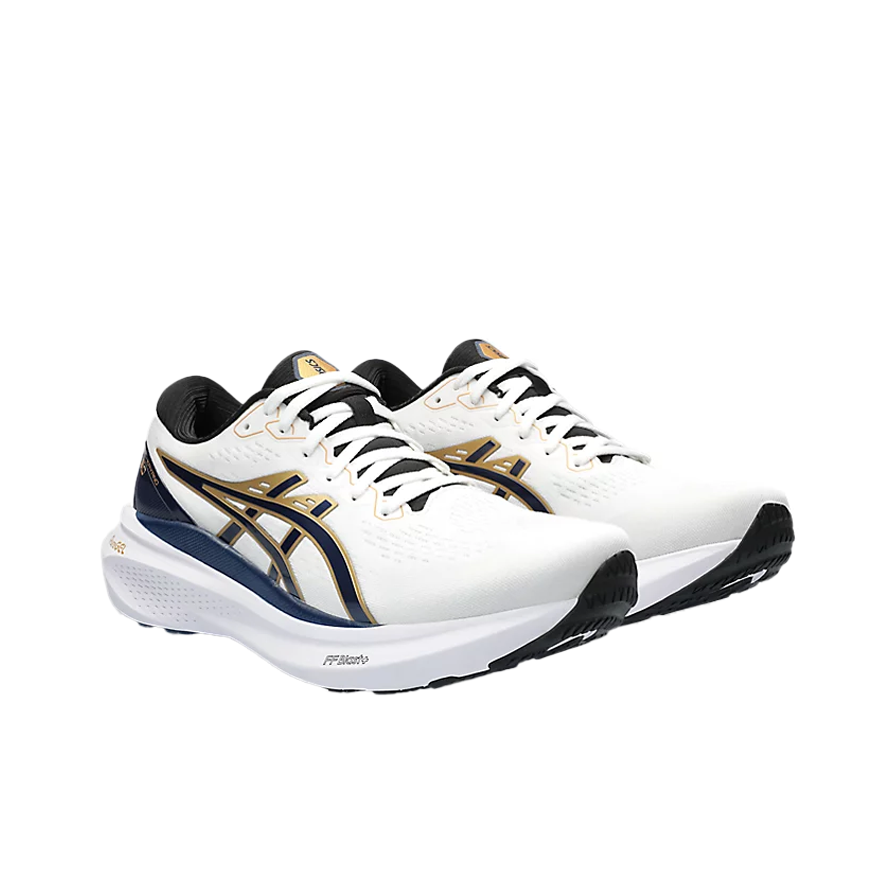 Asics Gel Kayano 30 30th Anniversary White Deep-Ocean - вид спереди