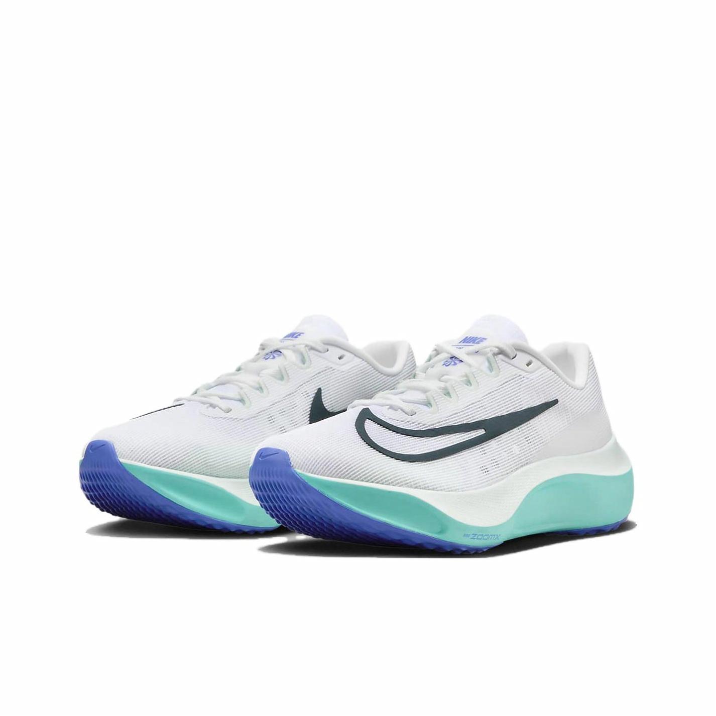 Nike Zoom Fly 5 "White Barely Green" - вид спереди