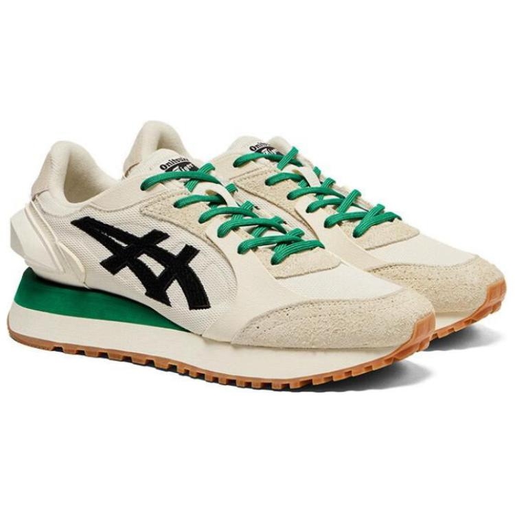 Onitsuka Tiger Moage CO Cream Black - вид спереди