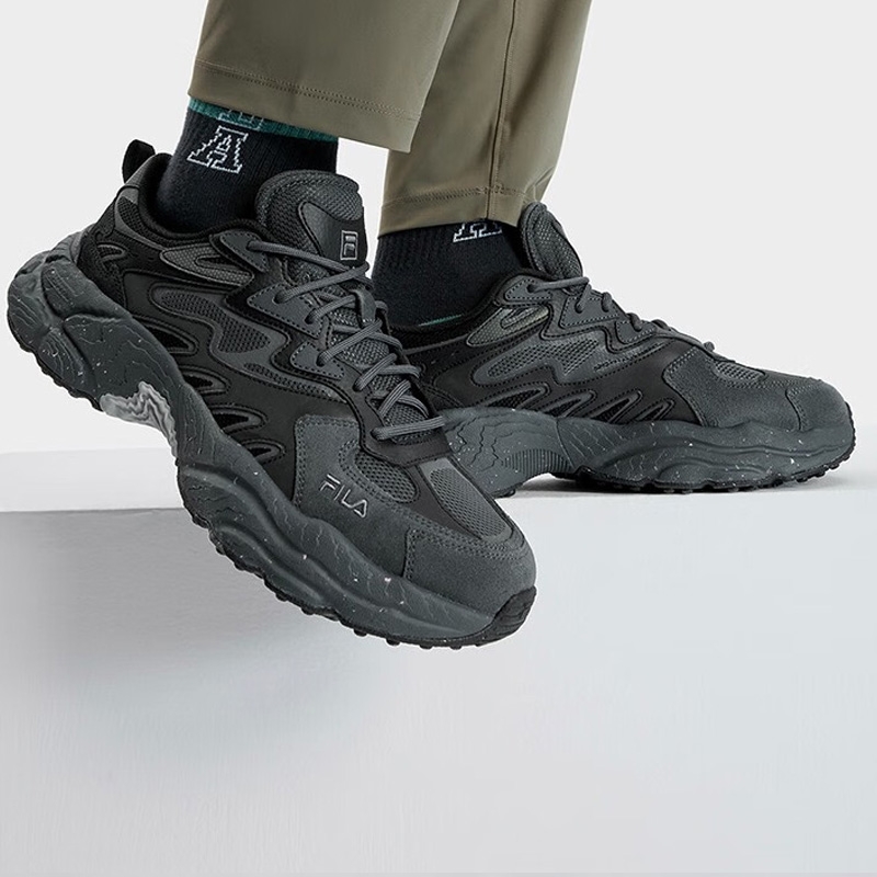 FILA Fern Sneakers 'Black Grey' - вид 9