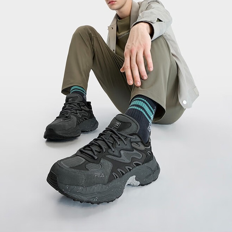 FILA Fern Sneakers 'Black Grey' - вид 10