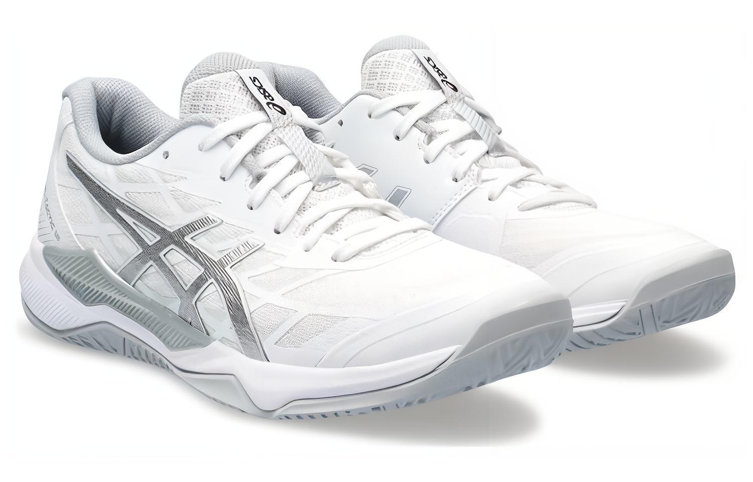 Asics Gel Tactic 12 'White Pure Silver' - вид сзади