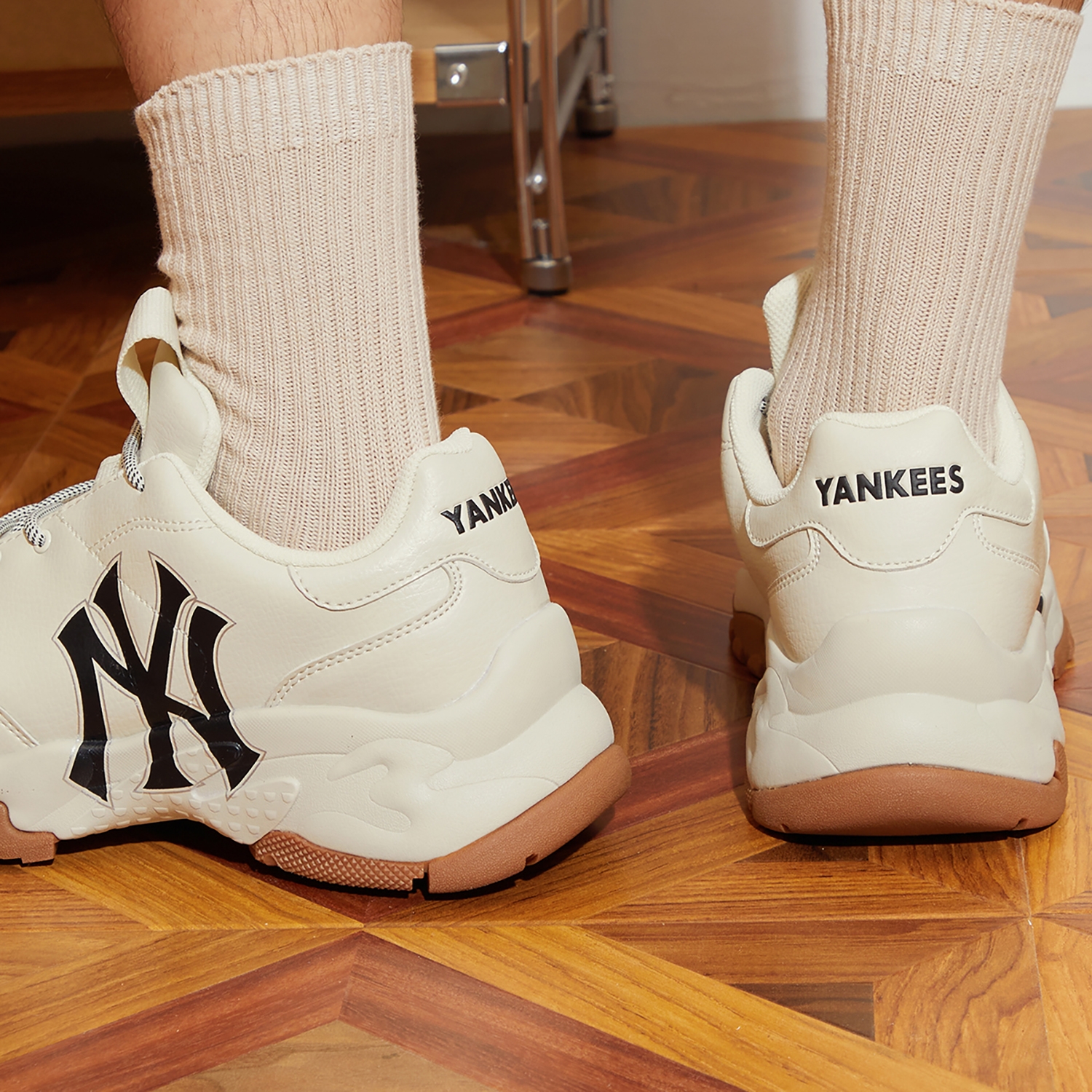 MLB Basic Yankees Beige White Navy - вид 7