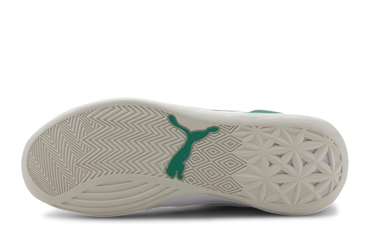 Puma Clyde Hardwood White Green - подошва