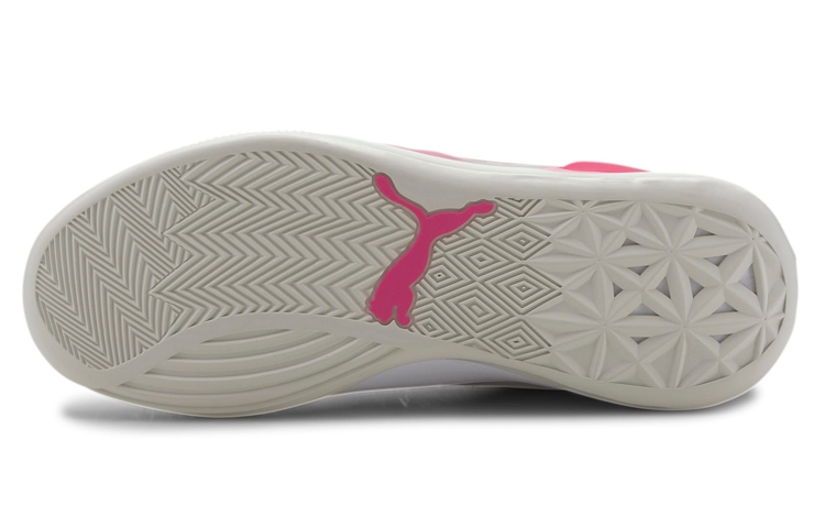 Puma Clyde Hardwood White Pink - подошва