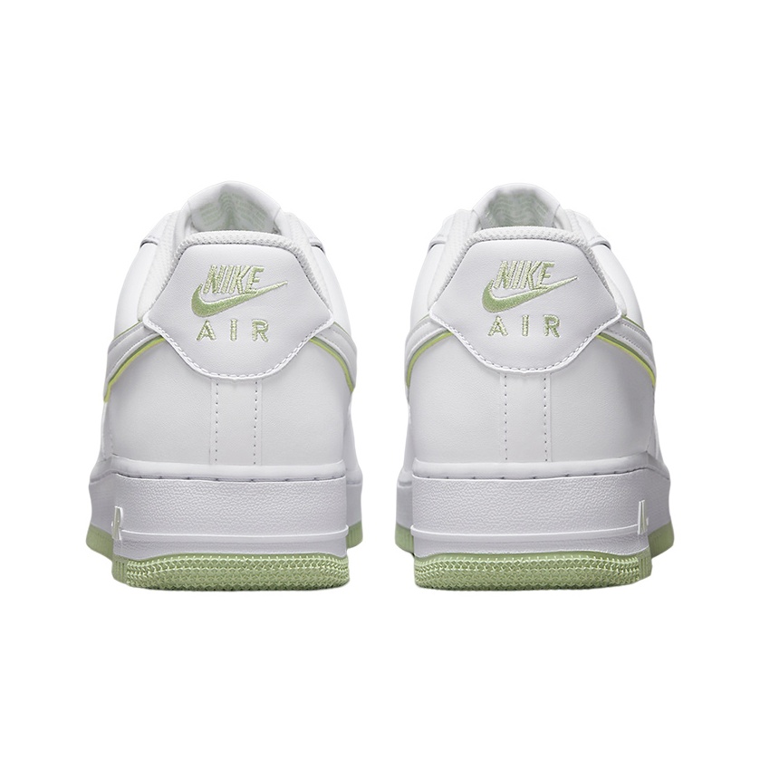 Nike Air Force 1 07 Casual Shoes White/Honeydew Green - подошва