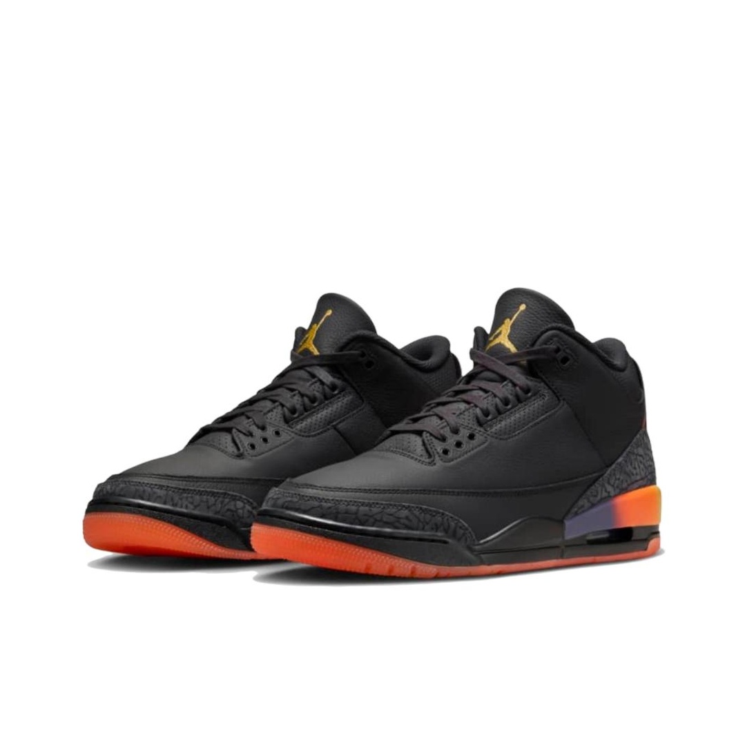 J Balvin x Jordan Air Jordan 3 "Rio" - вид спереди