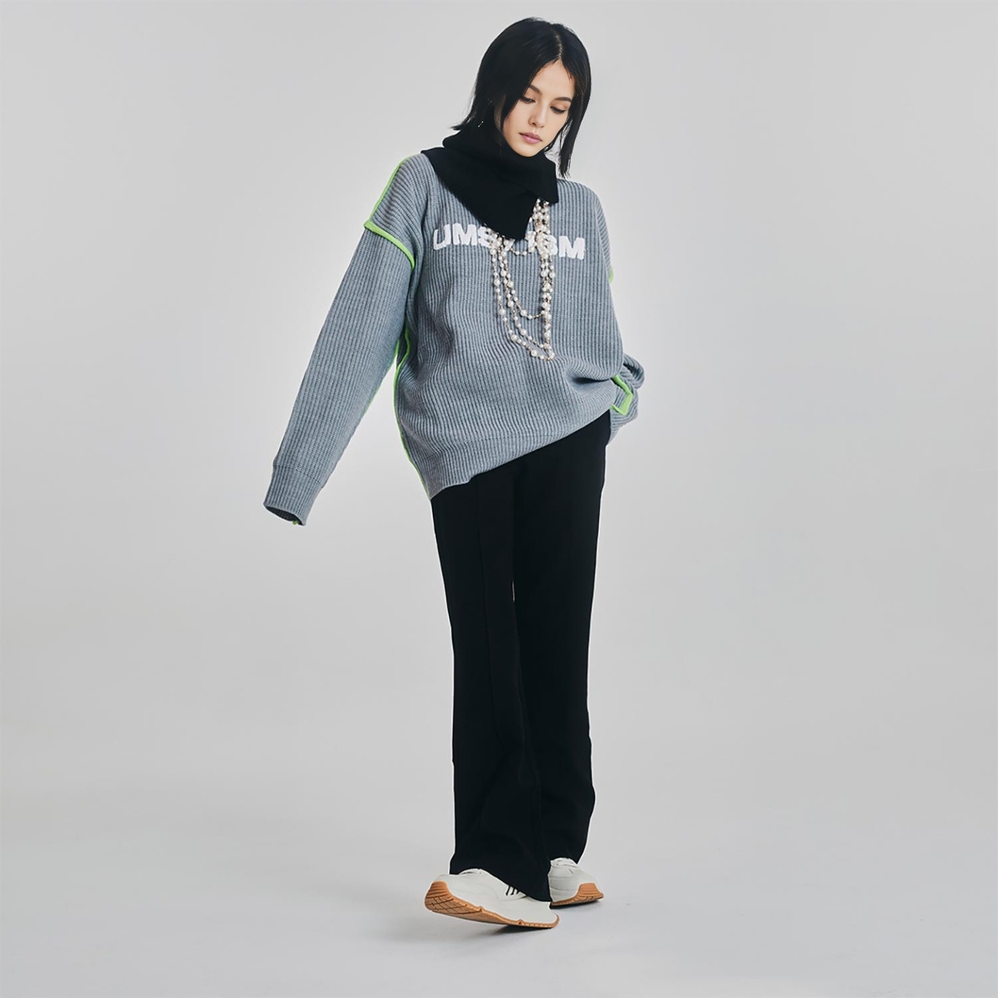 MLB Chunky Runner Basic Yankees 'Beige White Navy' - вид 8