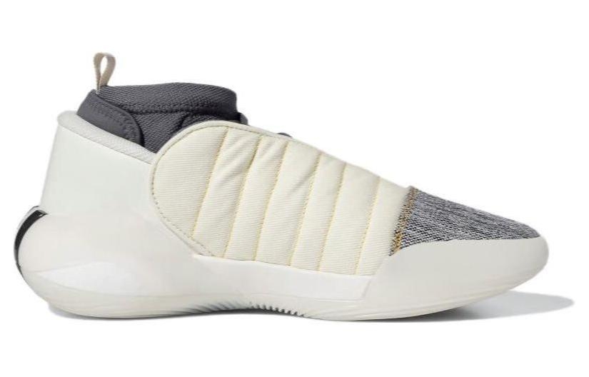 adidas Harden Vol. 7 Cream White Carbon Grey Denim - вид с внутренней стороны