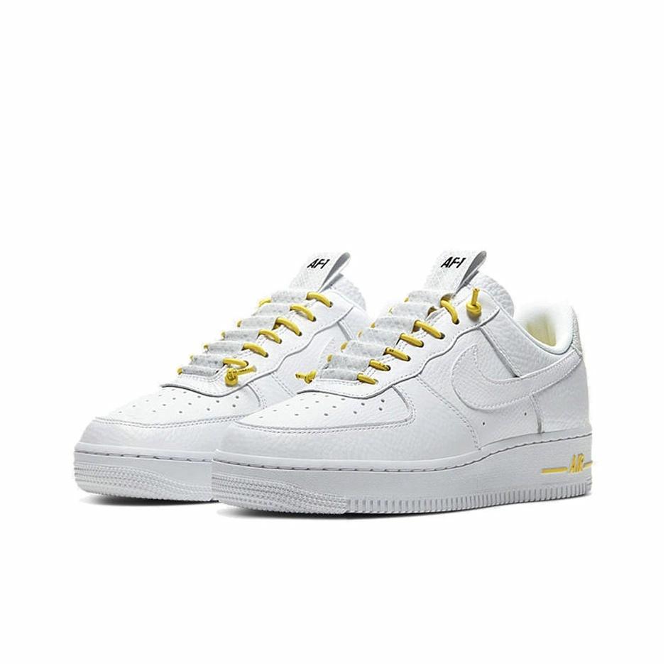 Nike Air Force 1 '07 Lux 'White Reflective' - вид спереди