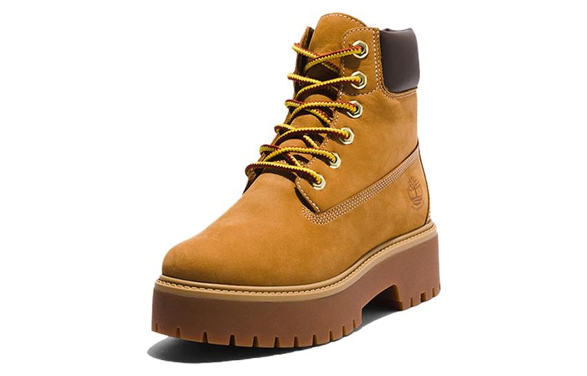 Timberland Stone Street 6 Inch Premium Platform Boot 'Wheat Nubuck' - вид с внутренней стороны