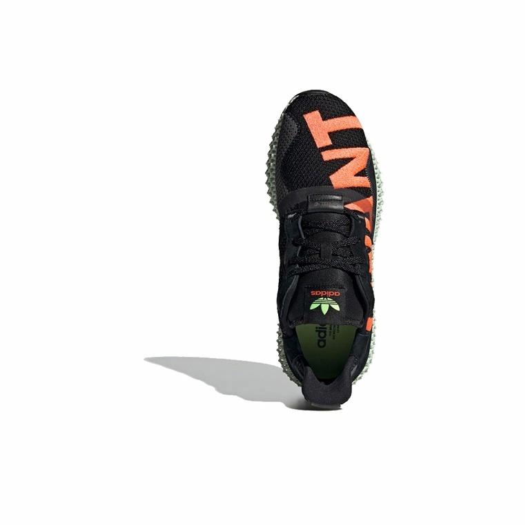 adidas originals ZX 4000 4D I Want I Can Black - вид сзади