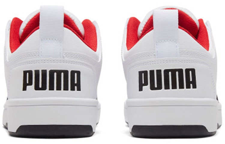Puma Rebound Layup Lo Sl 'White Black Red' - вид сзади