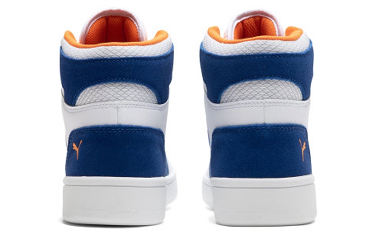 Puma Rebound Layup Mesh 'White Blue' - вид сзади