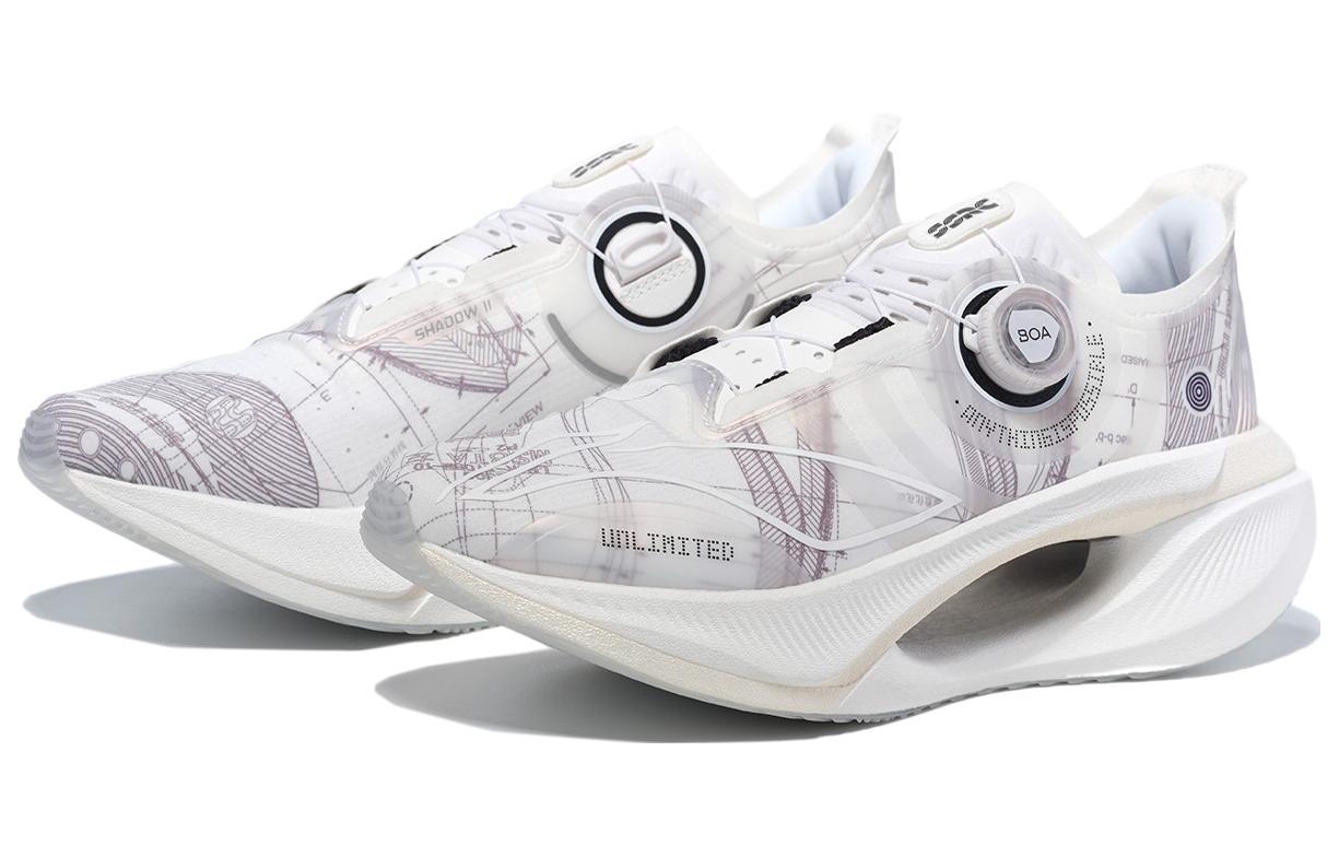 Li-Ning Jueying 2 White - вид сзади