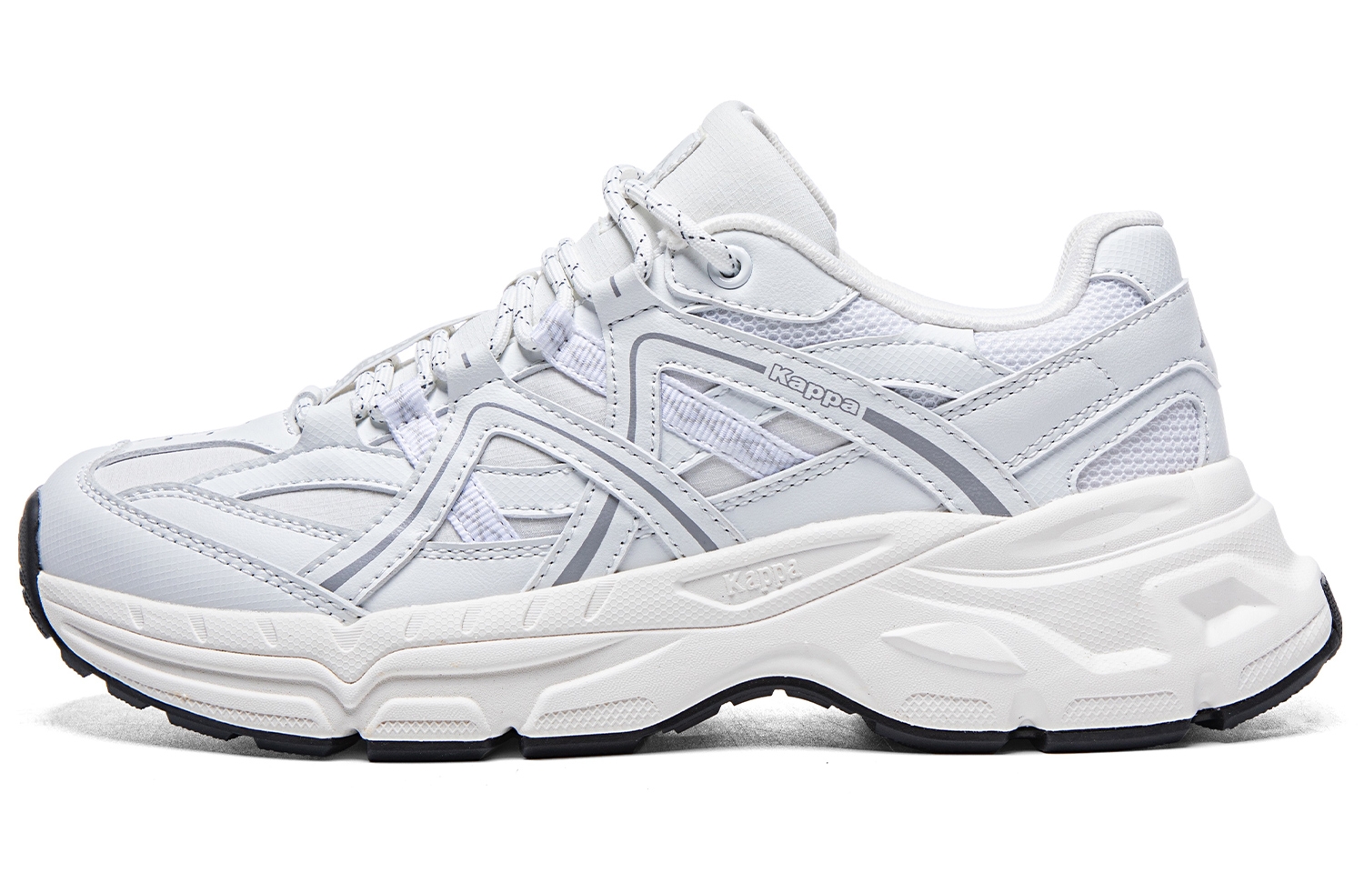 Kappa Venice Back to Back White Gray - вид 12