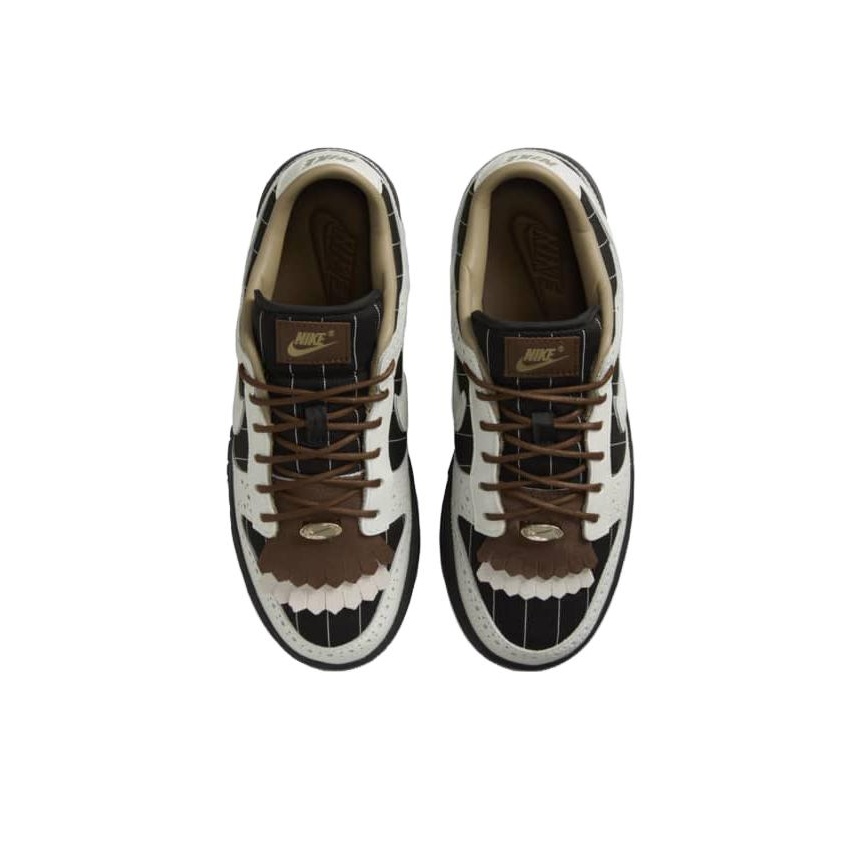 Nike Dunk LX "Summit White and Cacao Wow" - вид сзади