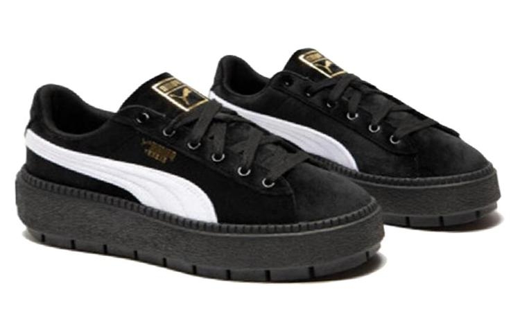 Puma Platform Trace V Black/White - вид сзади