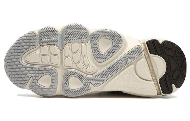 FILA Et Retro Low Shoes 'Cream White Brown' - rear view