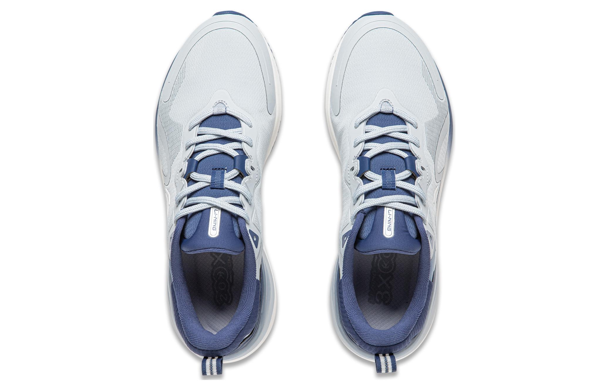 Li-Ning EazGo White Black - вид сзади