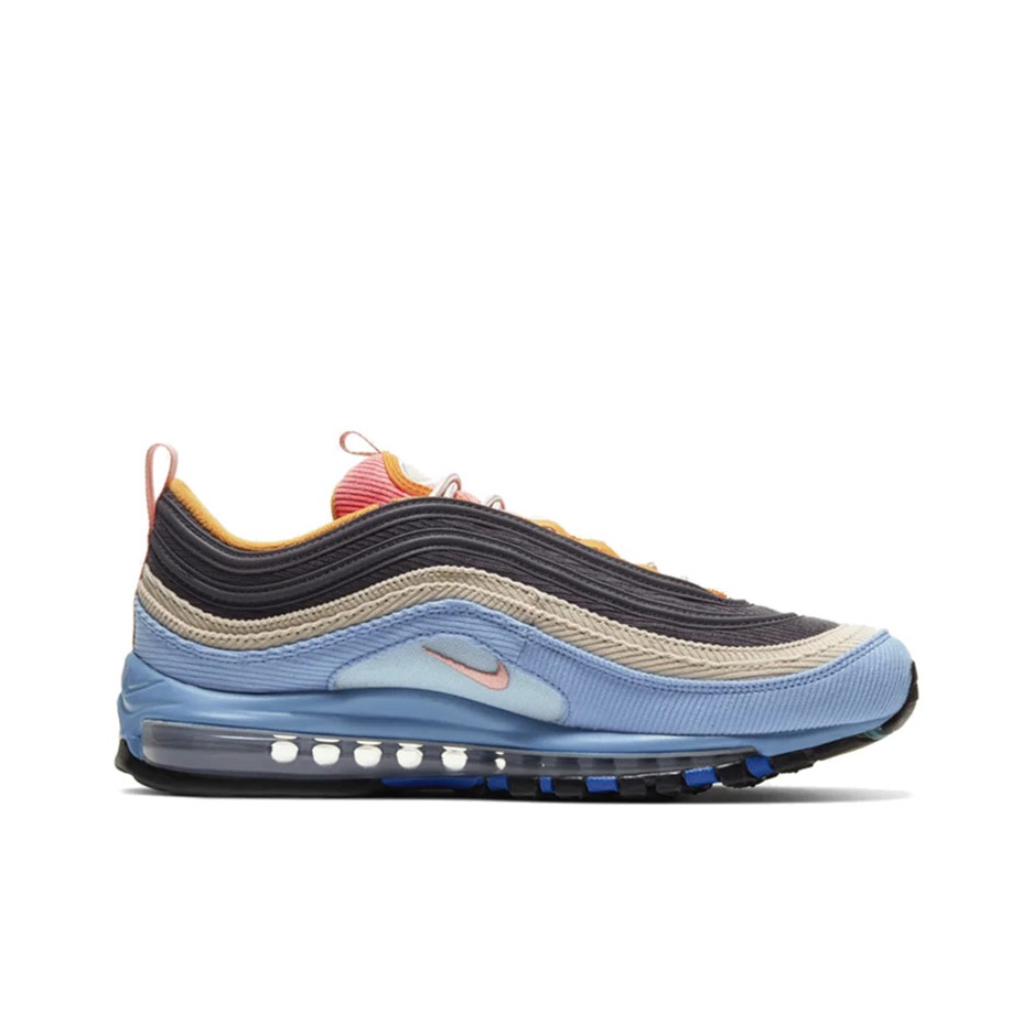 Nike Air Max 97 Corduroy Light Blue - вид с внутренней стороны