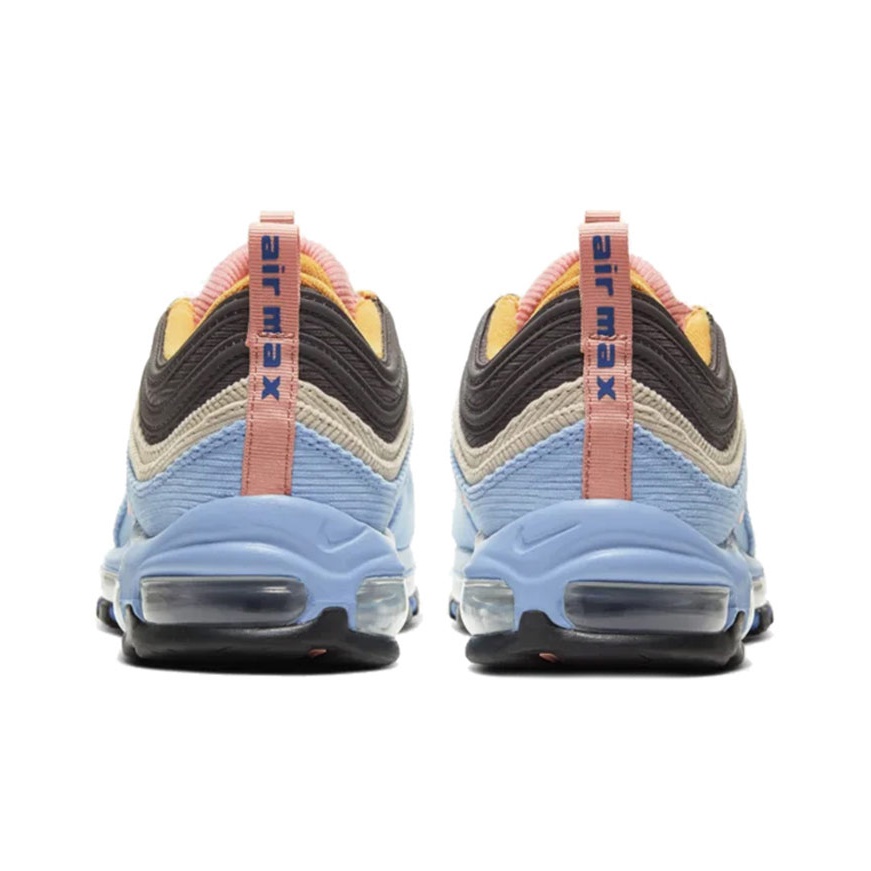 Nike Air Max 97 Corduroy Light Blue - вид сзади