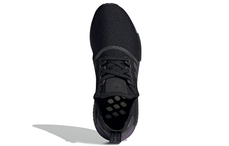 adidas originals NMD R1 Goodbye Gravity Black - rear view