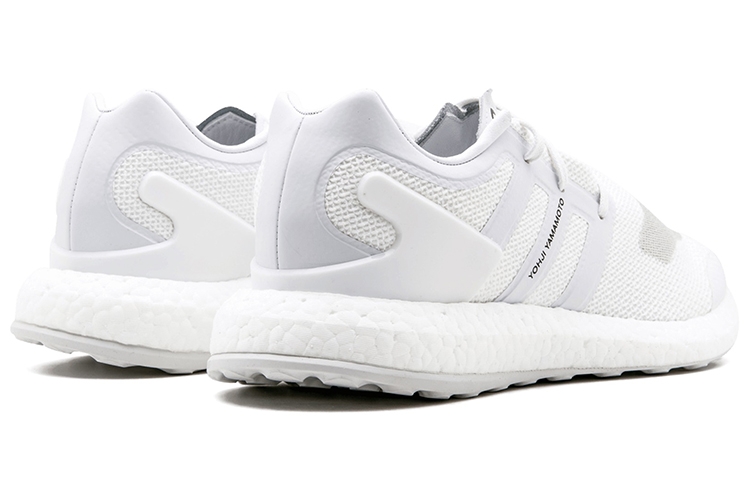 Y-3 Pureboost Triple White - вид сзади