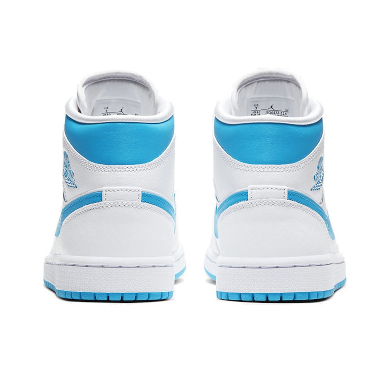 Jordan Air Jordan 1 Mid UNC - вид сзади