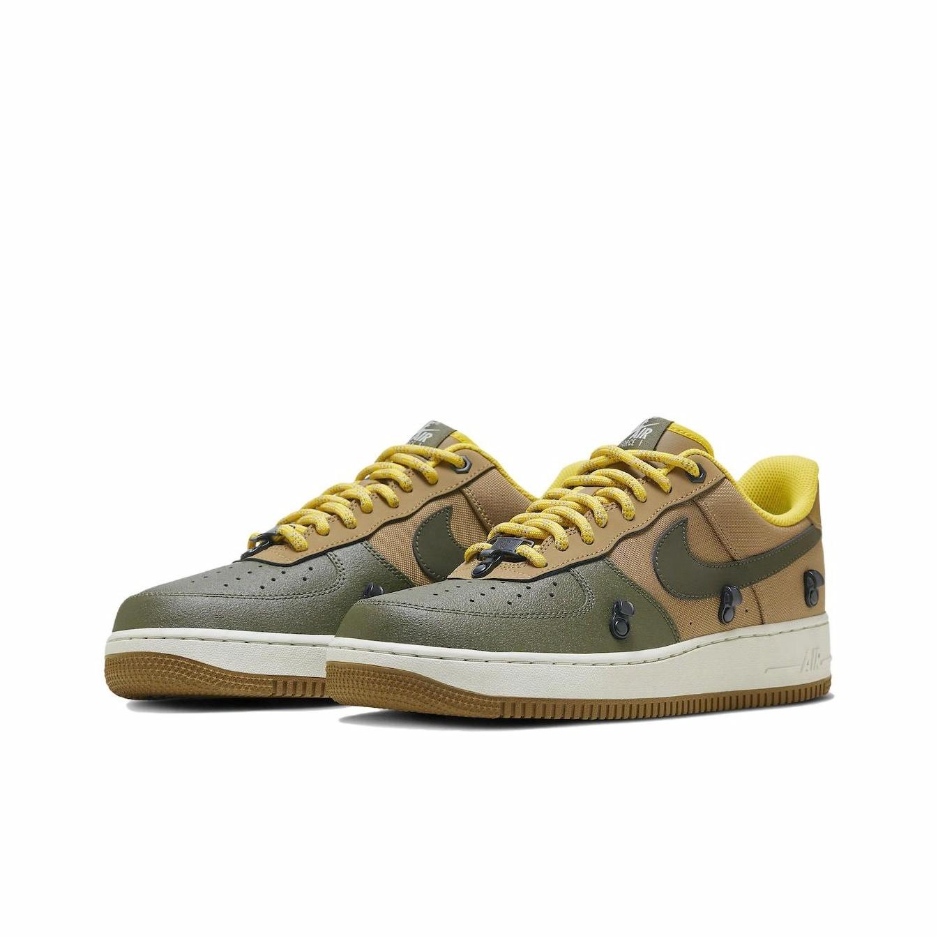 Nike Air Force 1 Low Cargo Khaki Ale Brown - вид спереди