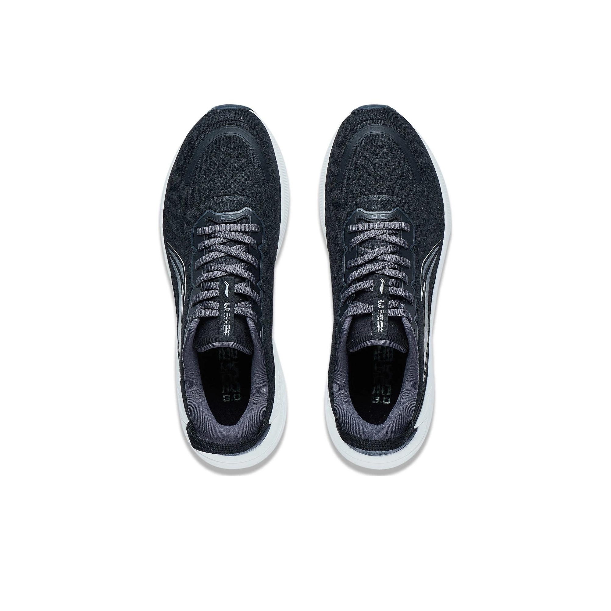 Li-Ning Yueying 3 'Black White' - вид сзади