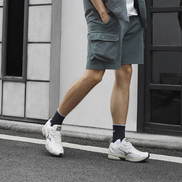 Mizuno Wave Rider 10 'White Grey' - вид 7