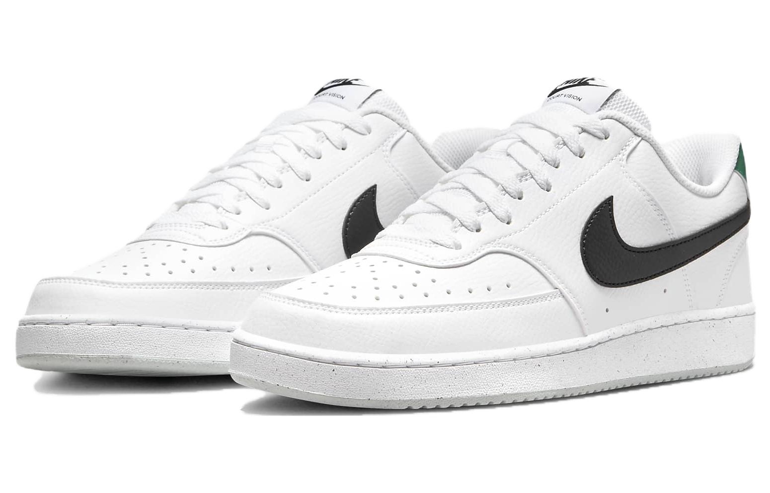 Nike Court Vision 1 White Green - front view