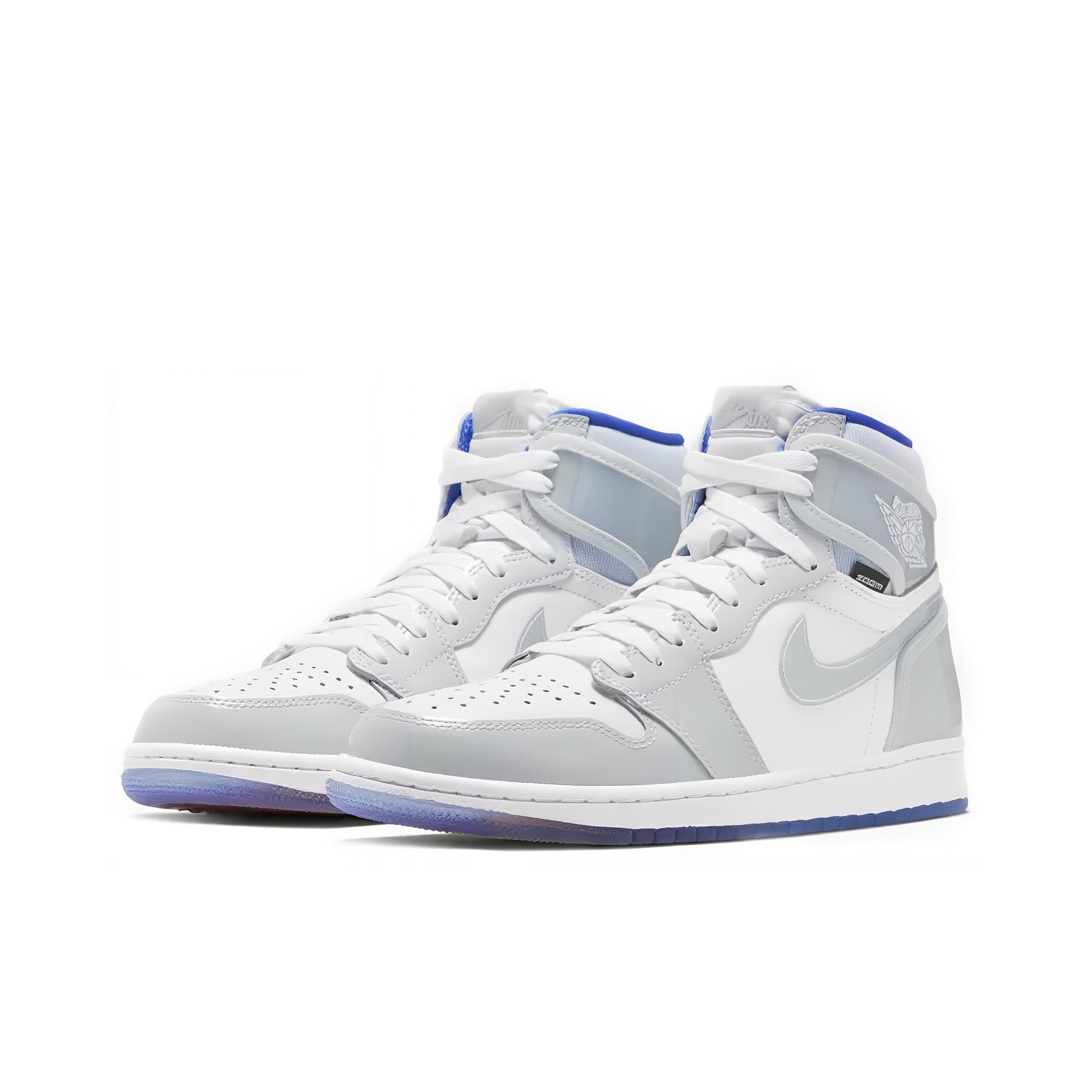 Jordan Air Jordan 1 zoom racer blue - вид спереди