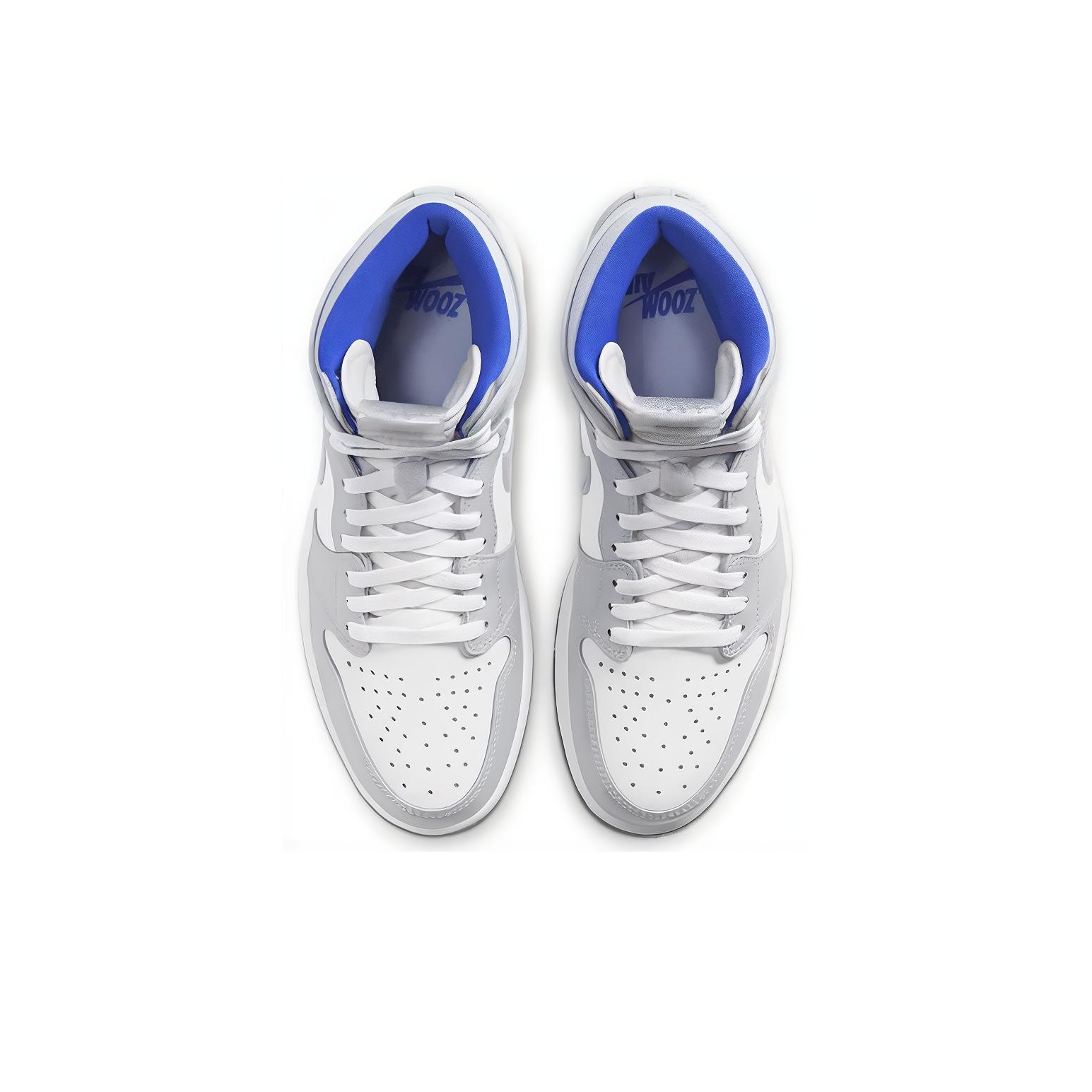 Jordan Air Jordan 1 zoom racer blue - вид сзади