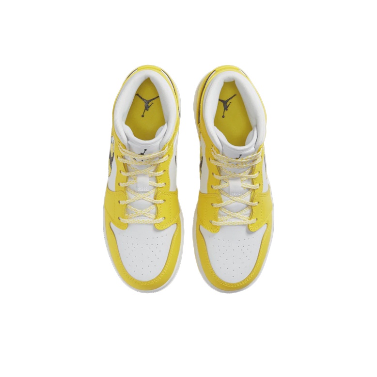 Jordan Air Jordan 1 Mid GS "Dynamic Yellow" - вид 6