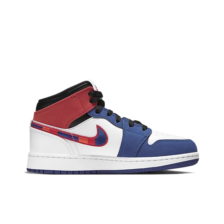 Jordan Air Jordan 1 Mid SE GS University Red - вид с внутренней стороны