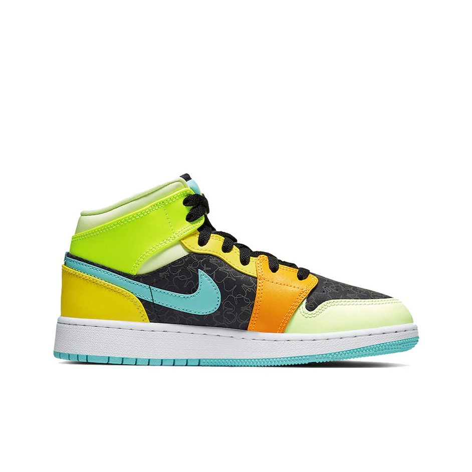 Jordan Air Jordan 1 Mid SE GS "Four Leaf Clover" - вид 6