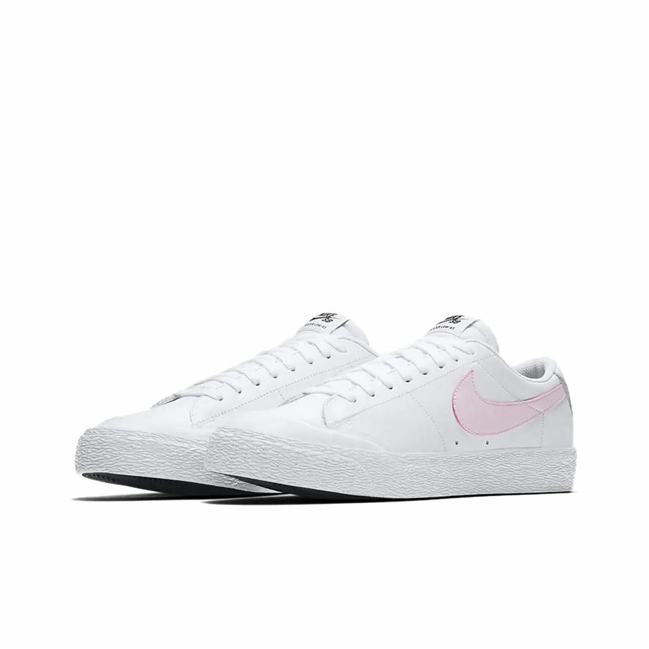 Nike Blazer Zoom Low White Prism Pink - вид с внутренней стороны