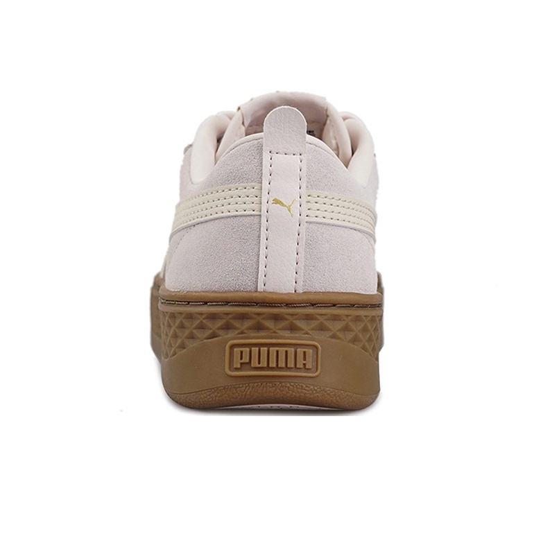Puma Smash Platform Suede Rosewater Pink Tapioca Team-Gold - подошва