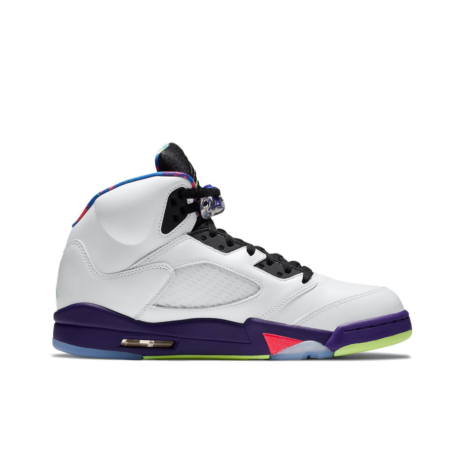 Jordan Air Jordan 5 retro ghost green 2020 - вид с внутренней стороны
