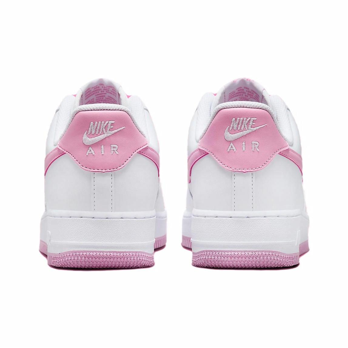 Nike Air Force 1 '07 White/White/Pink Rise - подошва